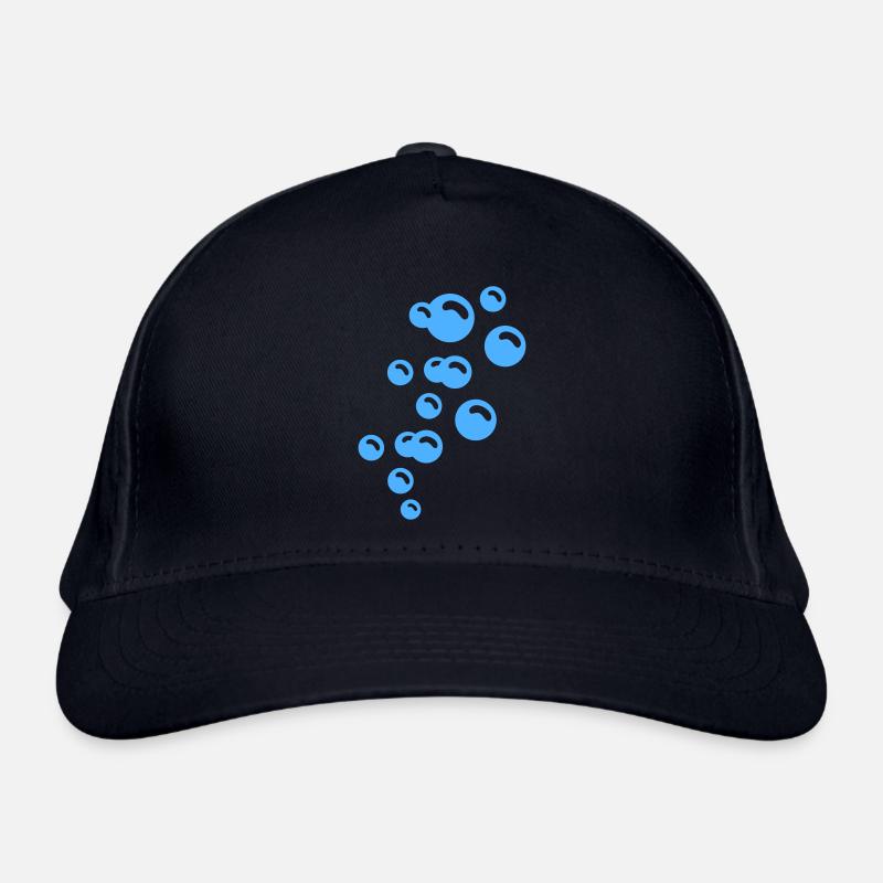 Bubbles / Blasen (1c) Organic Baseball Cap