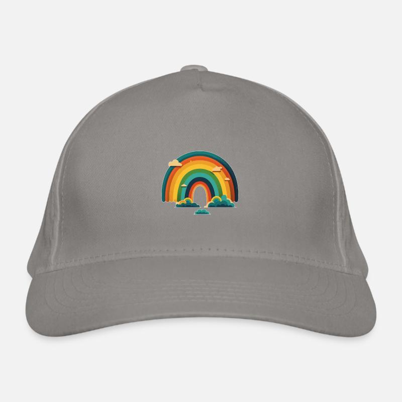 RAINBOW Organic Baseball Cap