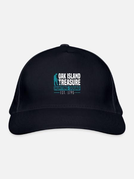 Oak Island - Bio-Baseballkappe - Navy
