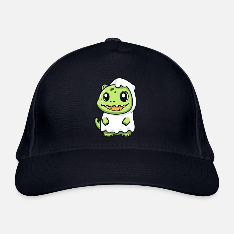 Alligator Halloween Comic Ghost Organic Baseball Cap