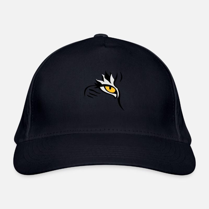 Luchs-Auge - Bio-Baseballkappe - Navy