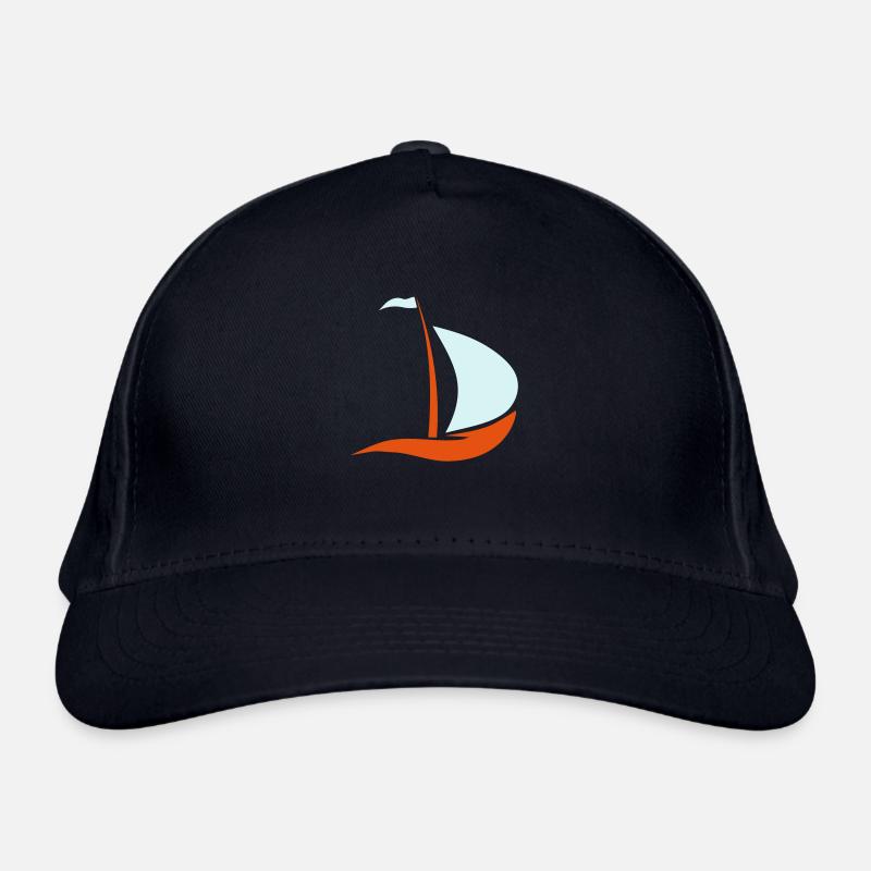 sailboat Organic Baseball Cap