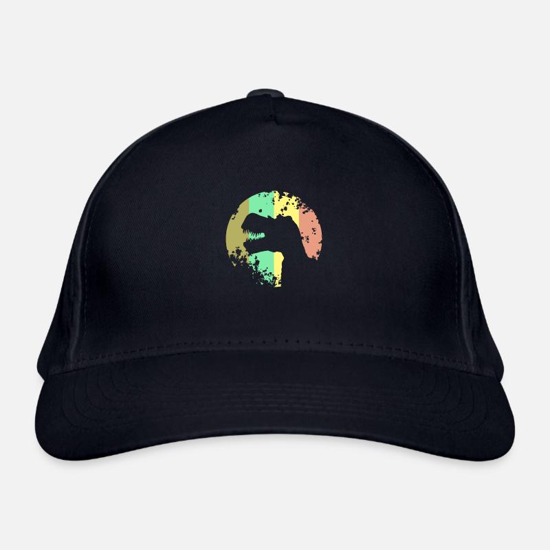 Dinosaur T-Rex Design Organic Baseball Cap