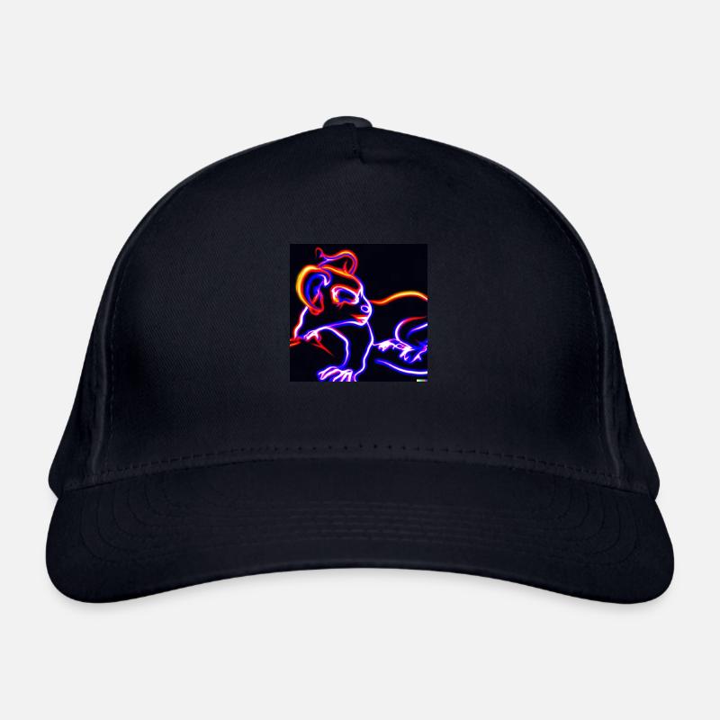 Neon Widder Bio-Baseballkappe