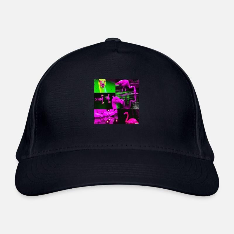 Neon Pelikan - Bio-Baseballkappe - Navy