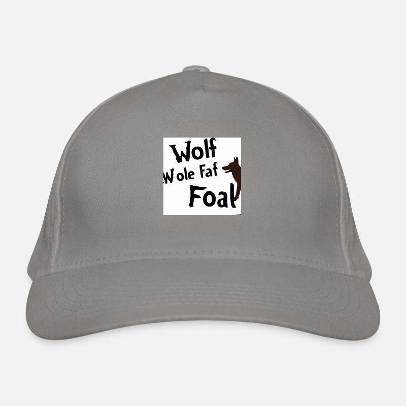 Wolf Bio-Baseballkappe
