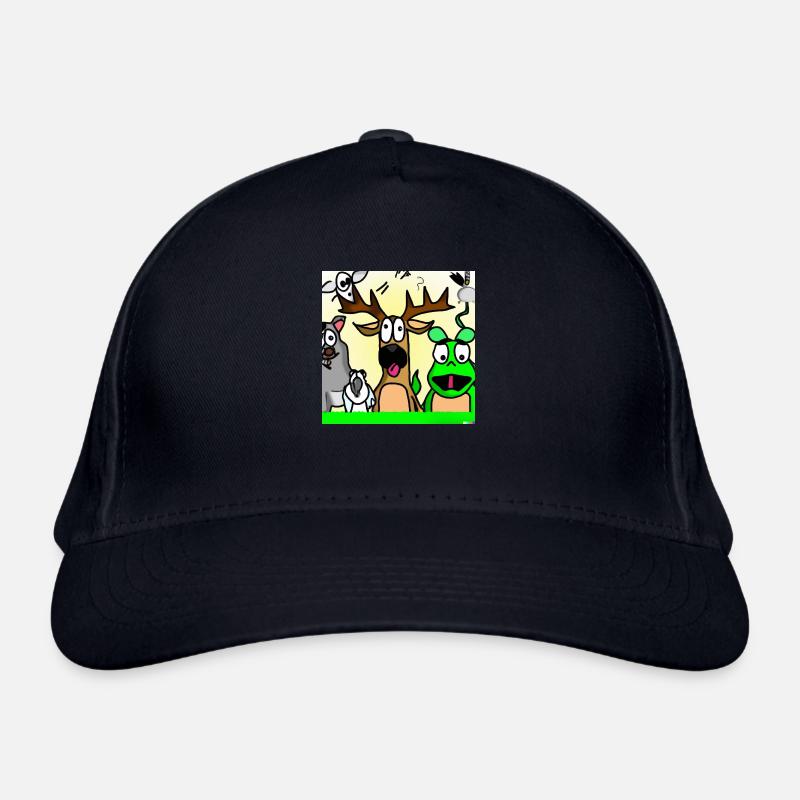 Crazy Amimals Bio-Baseballkappe