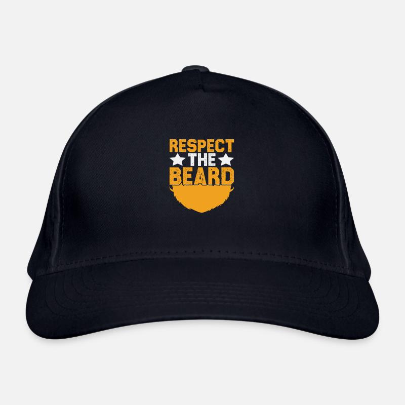 Respect the Beard Organic Baseball Cap