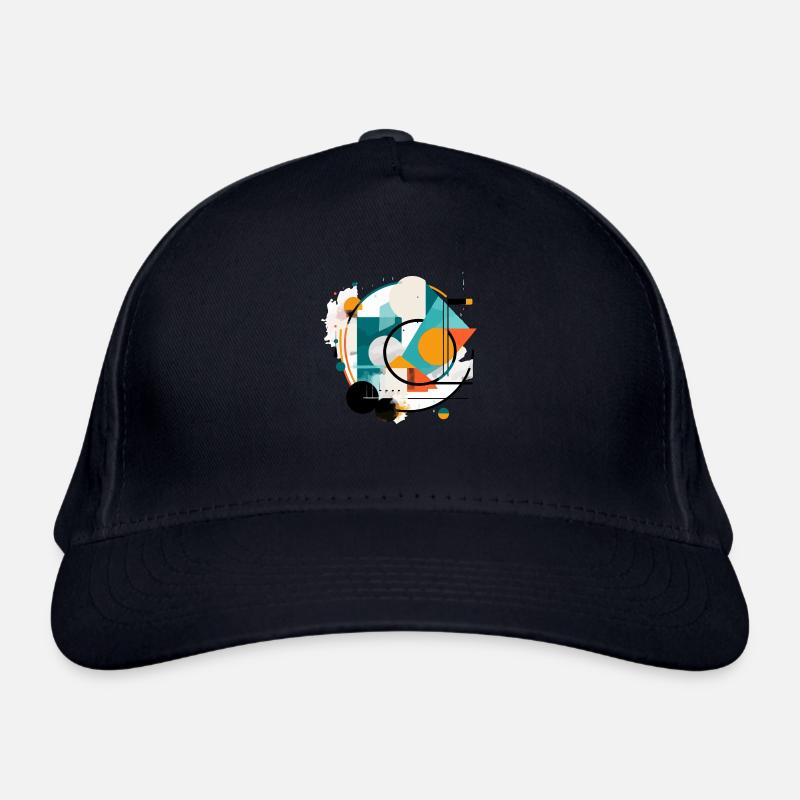 Abstract geometric design Organic Baseball Cap