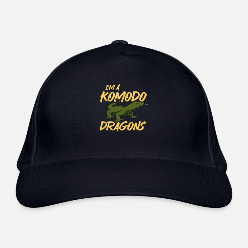 Komodo Dragon Komodo Lover Gift Organic Baseball Cap