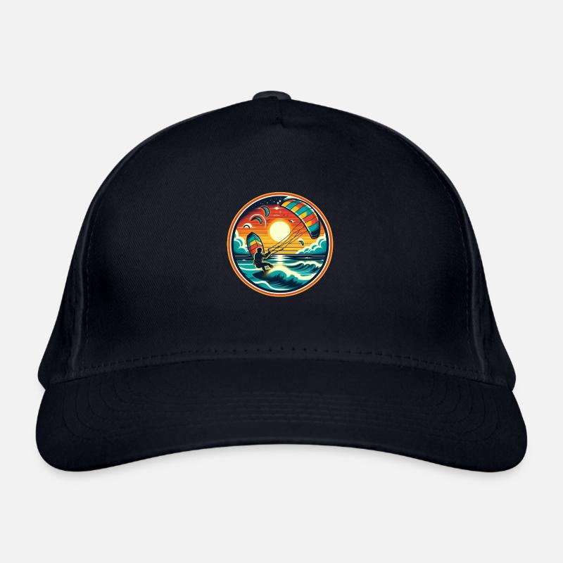 Kitesurfing Organic Baseball Cap