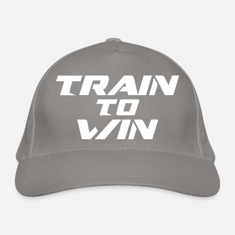 TRAINS TO WIN Organic Baseball Cap