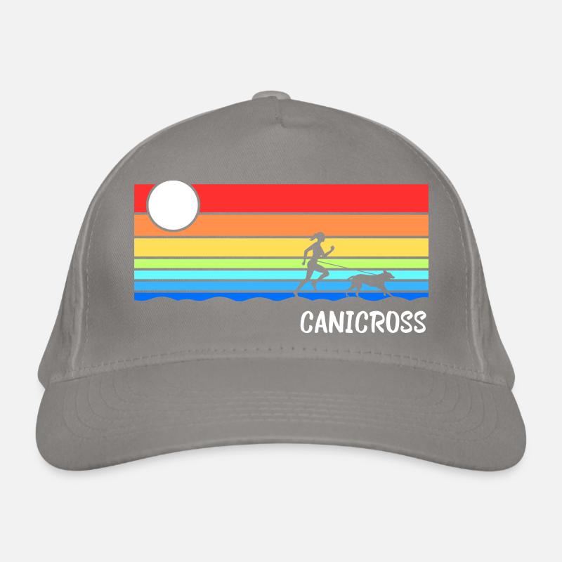 Idée de course de chien de sport canicross Casquette classique bio