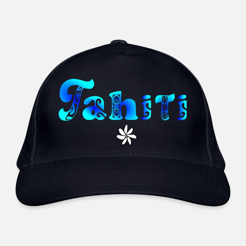 Tahiti (Blue Lagoon) Organic Baseball Cap