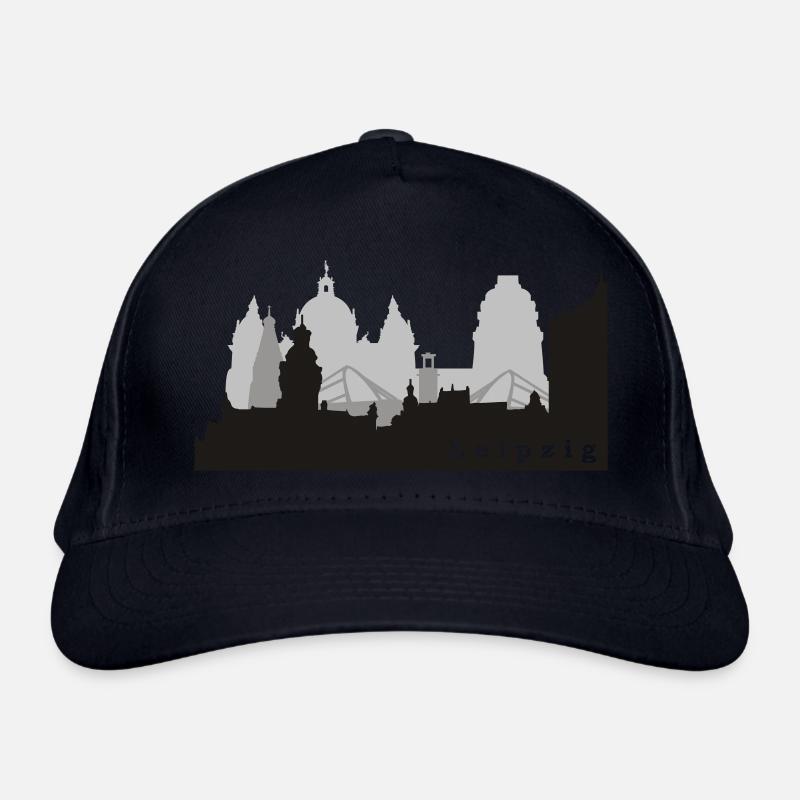 Leipzig Skyline Organic Baseball Cap