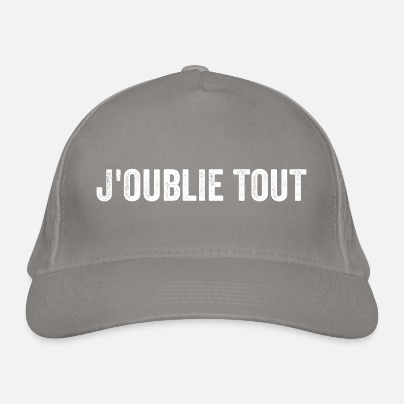 I forget everything Organic Baseball Cap