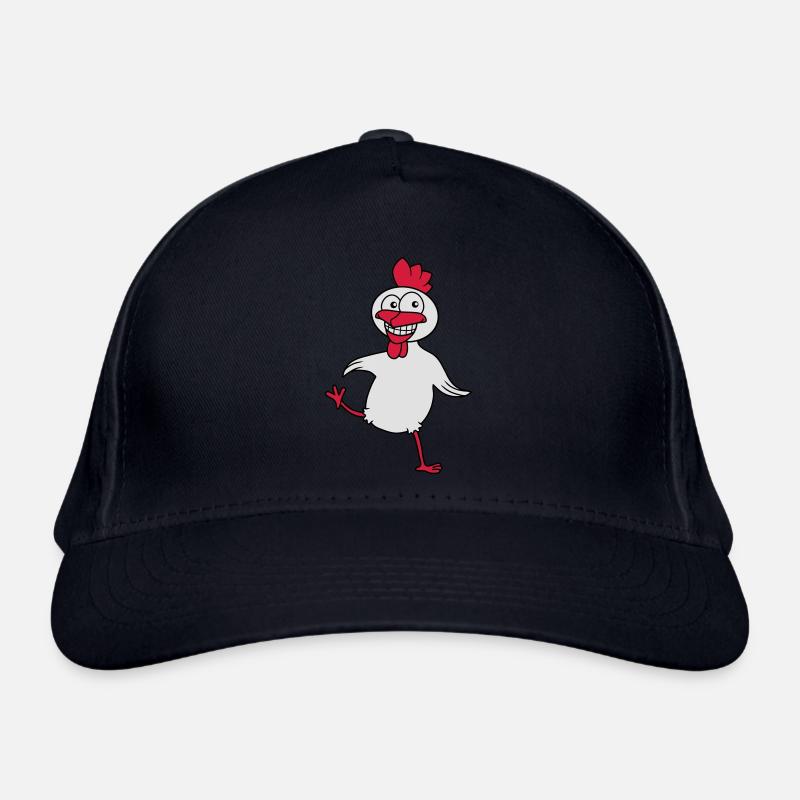 Funny Chicken Casquette classique bio