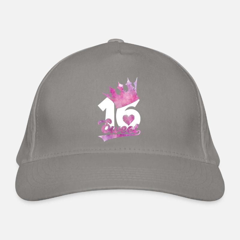 DOUX 16 ANS 16ÈME ANNIVERSAIRE Casquette classique bio