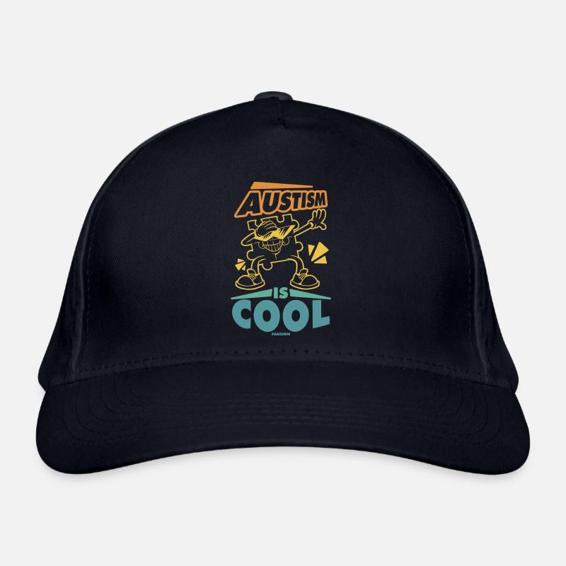 Autismus ist cool Bio-Baseballkappe