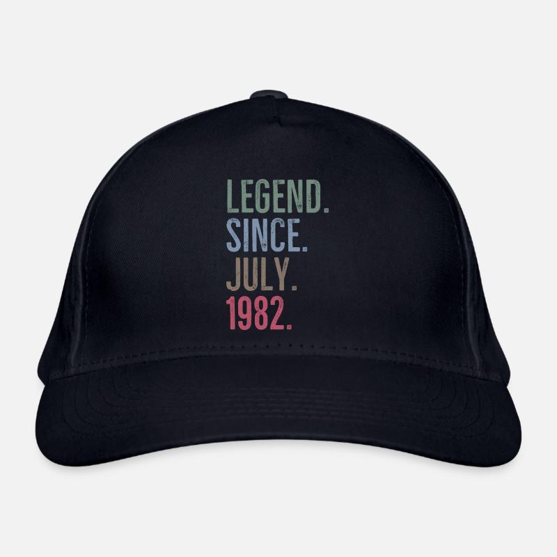 Legend Since July 1982 Organic Baseball Cap