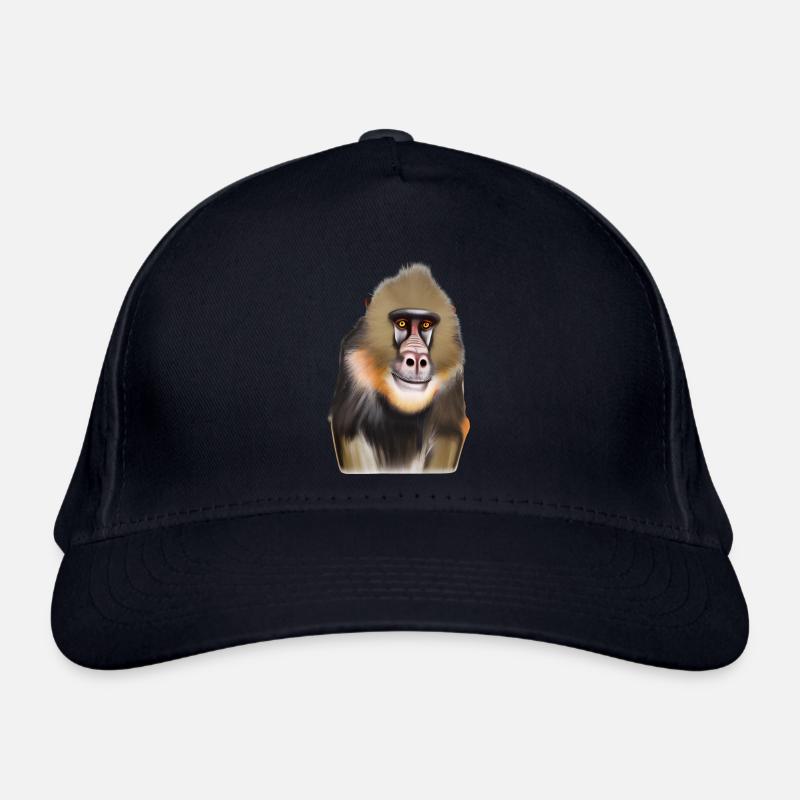 Mandrill Affe Bio-Baseballkappe