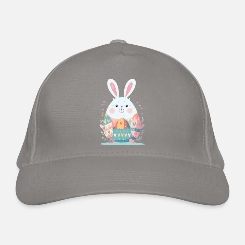 Easter Bunny Organic Baseball Cap
