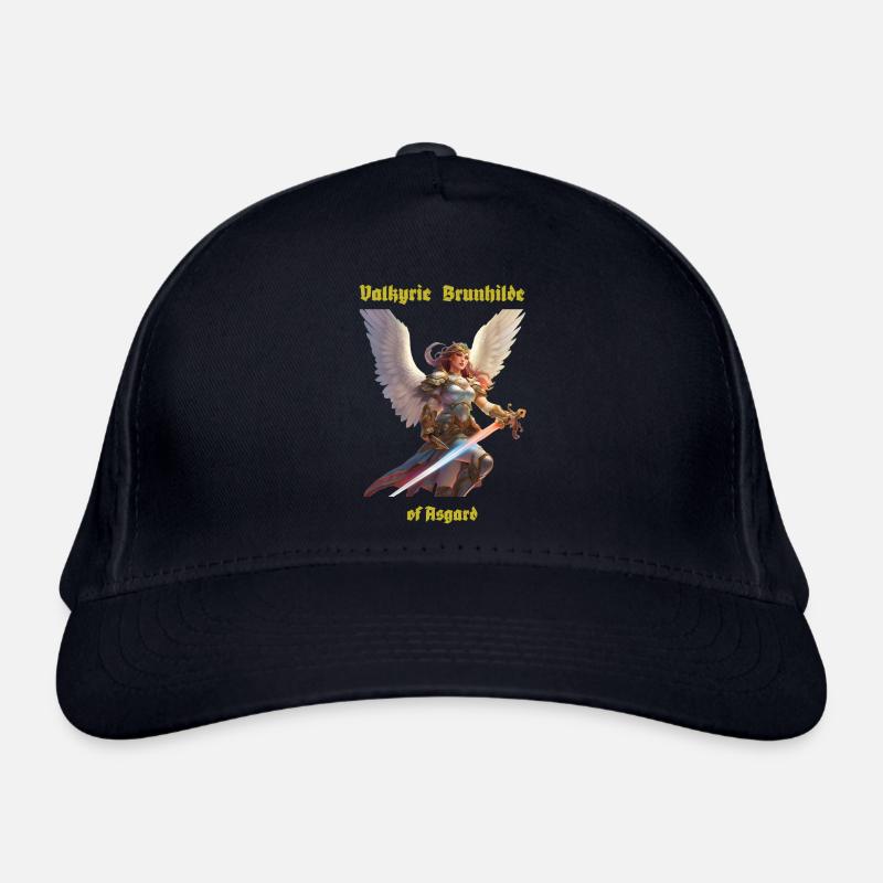 Valkyrie Brunhilde avec ailes et épée Casquette classique bio
