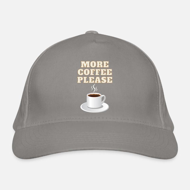 Plus de café s’il vous plaît Casquette classique bio