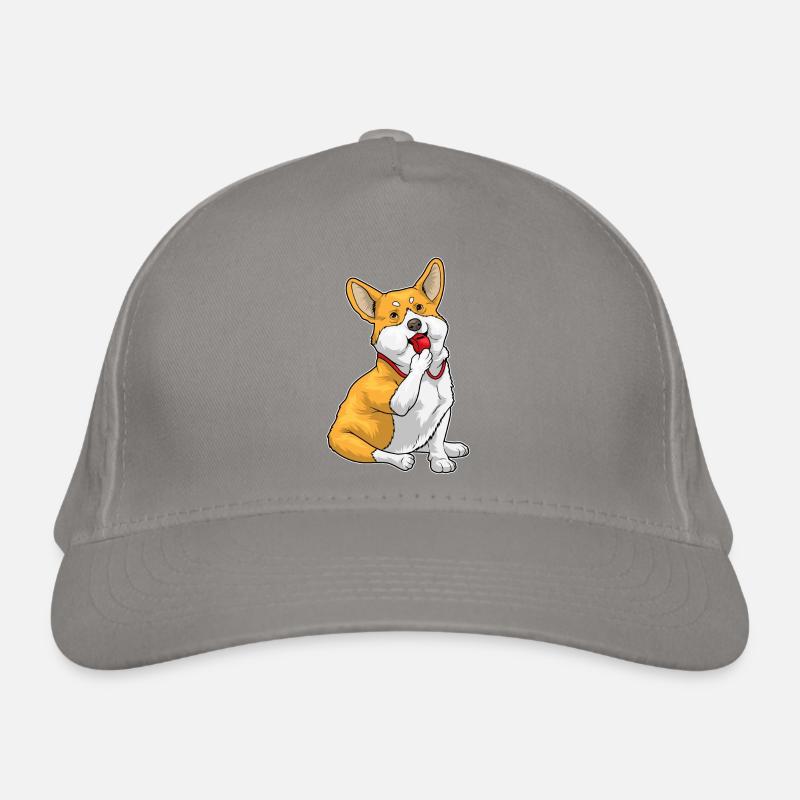Corgi Referee Whistle Organic Baseball Cap