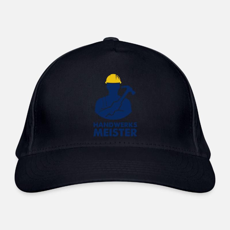 handwerker meister Bio-Baseballkappe
