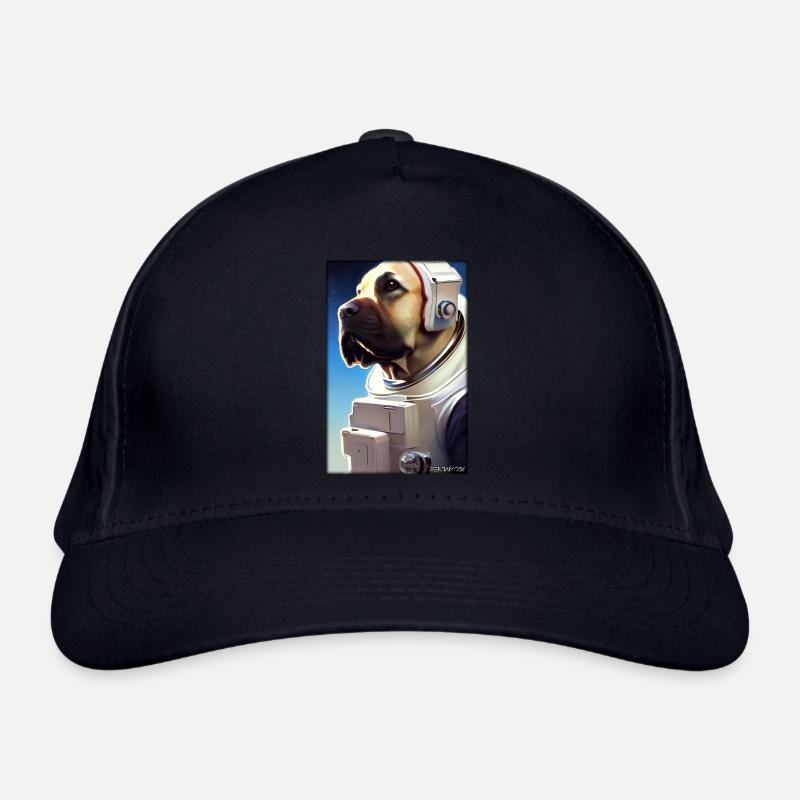 Dog Pet Astronaut Future Sci-Fi Technology Casquette classique bio