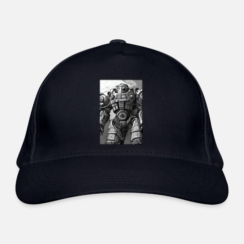 Kampfbot Robot Super Soldier Machine Warrior Organic Baseball Cap