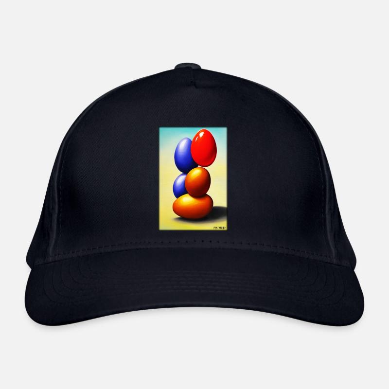 Easter Egg Easter Colorful Eggs Holiday Organic Baseball Cap