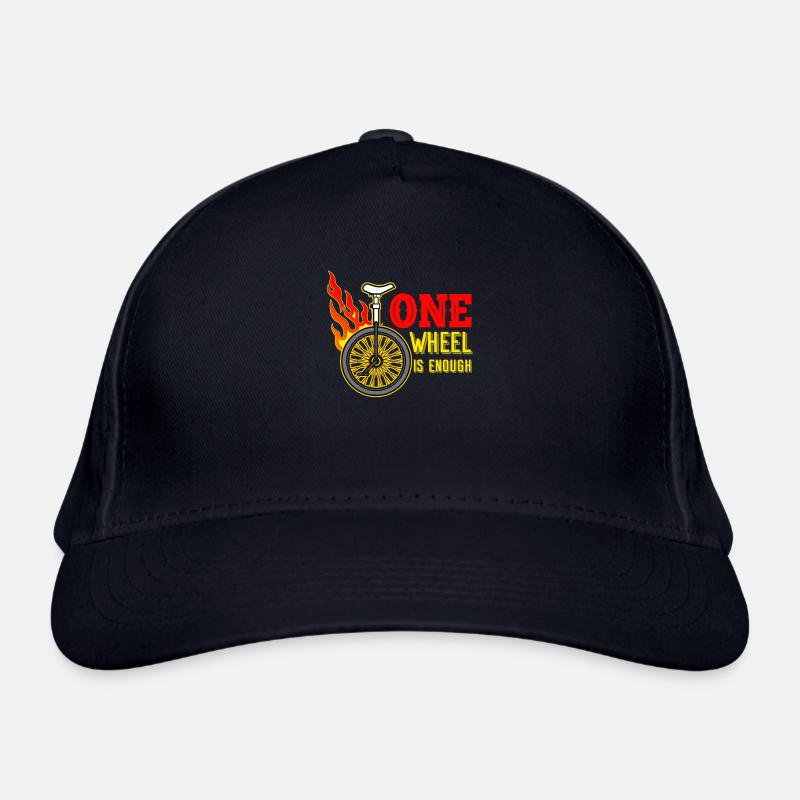 unicycle Organic Baseball Cap