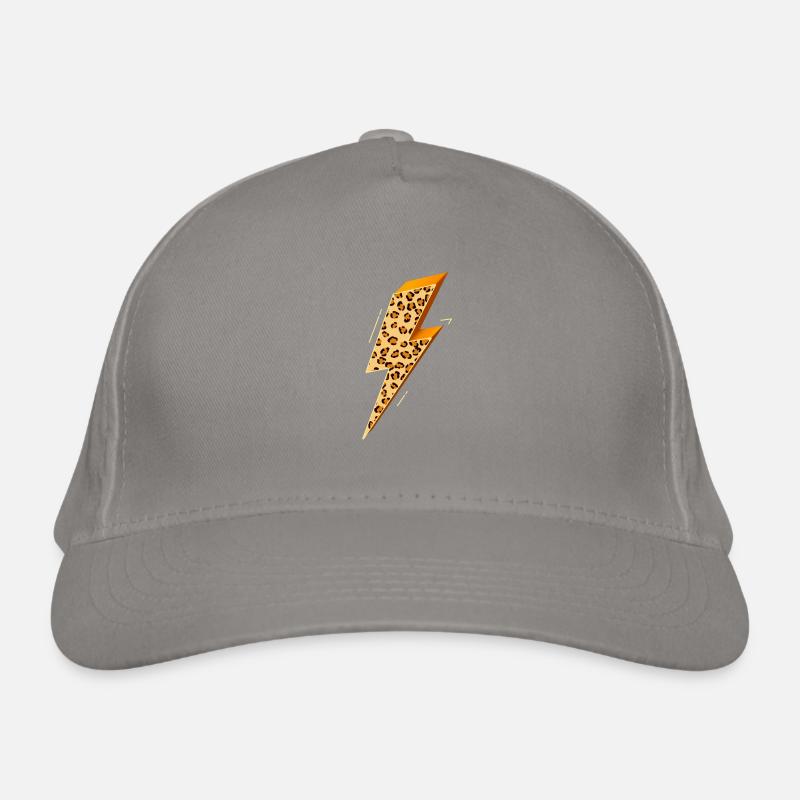 Lightning, Lightning Bolt, Lightning Strike, Organic Baseball Cap