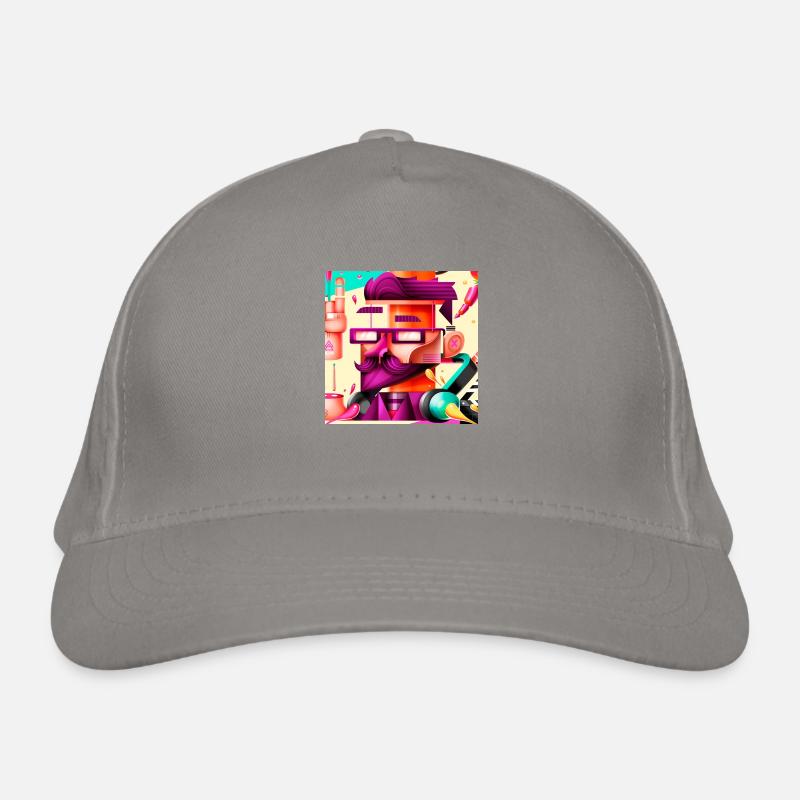 logo hipster Casquette classique bio