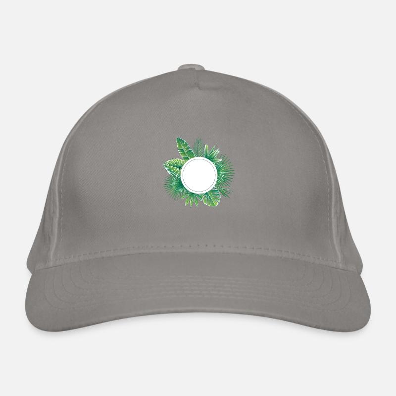 tropical design Organic Baseball Cap