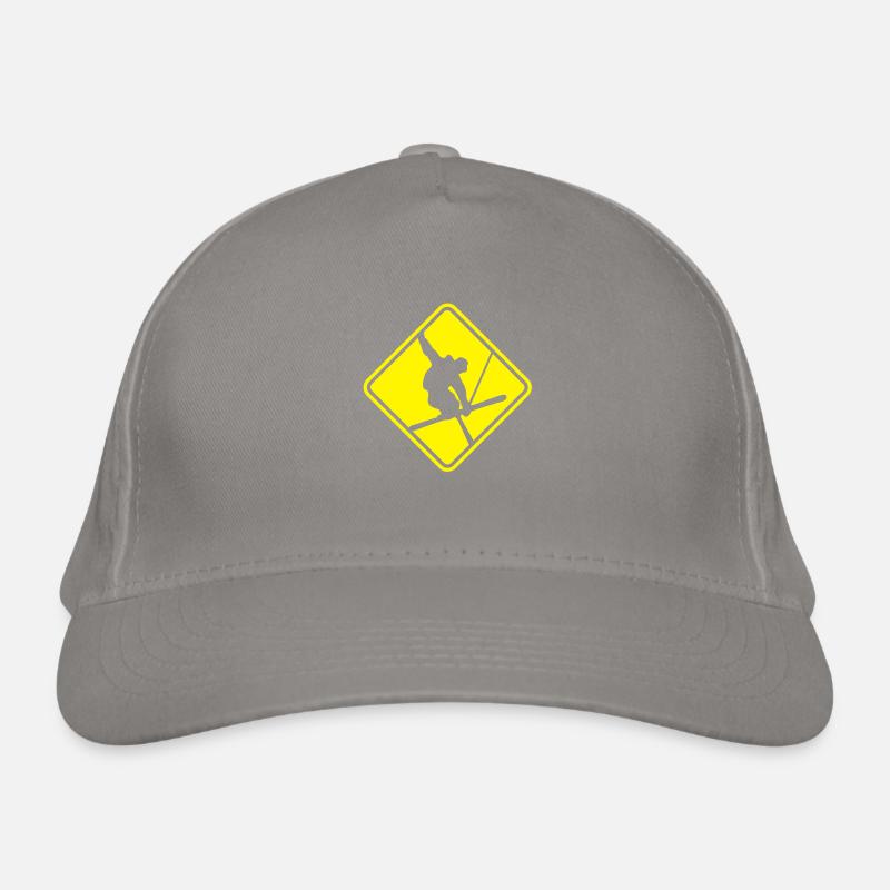 Freestyle Ski Roadsign Bio-Baseballkappe