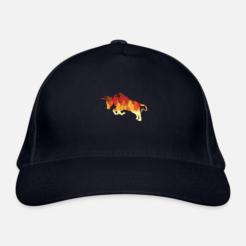 Conception de Bull Forest - Casquette classique bio - marine