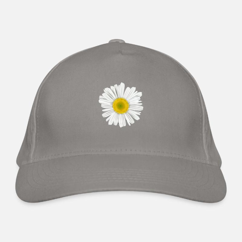 Gänseblümchenblume des Frühlings Bio-Baseballkappe