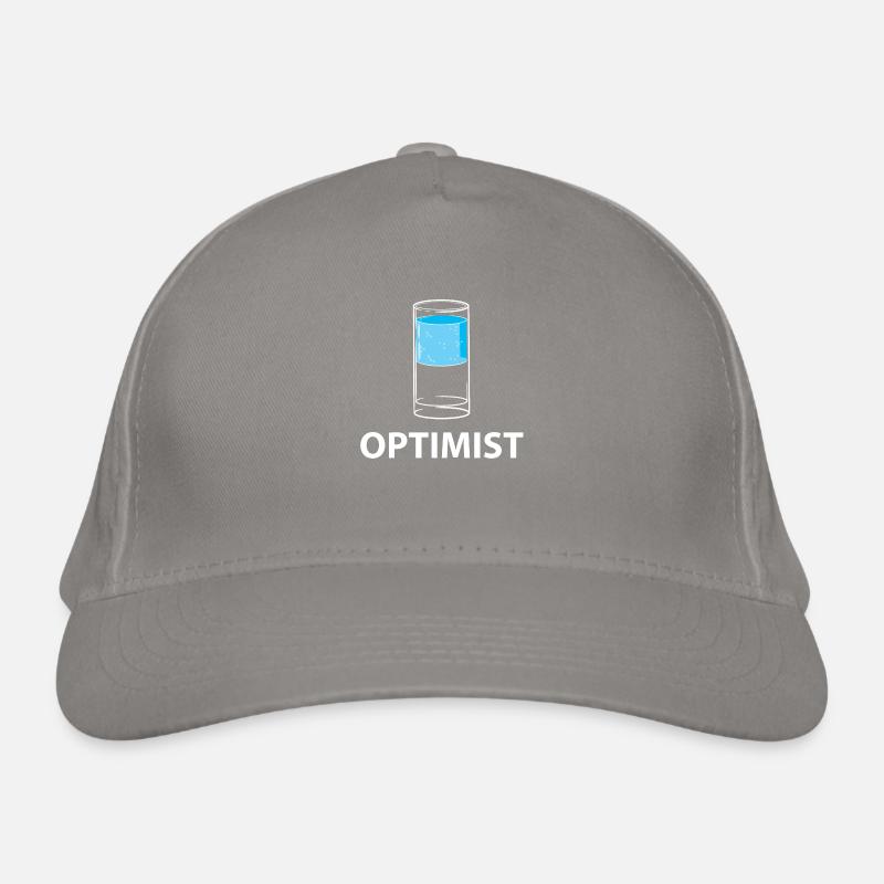 Optimist - Getränk Bio-Baseballkappe