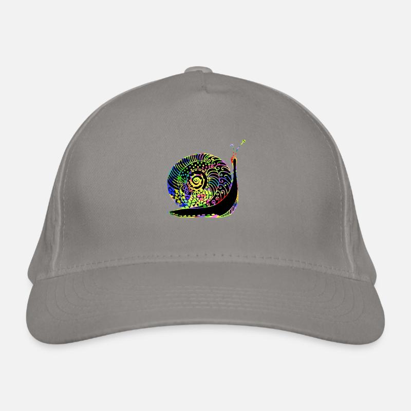 Schnecke Bio-Baseballkappe