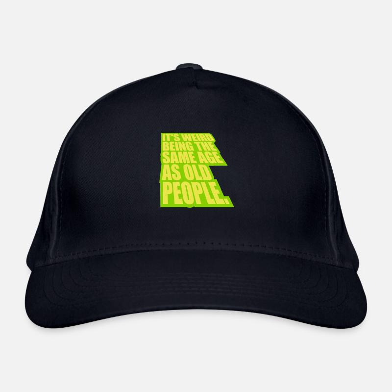 être âgé Casquette classique bio
