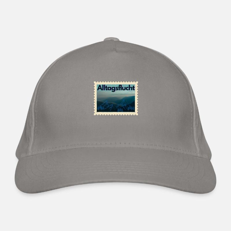 Alltagsflucht Bio-Baseballkappe