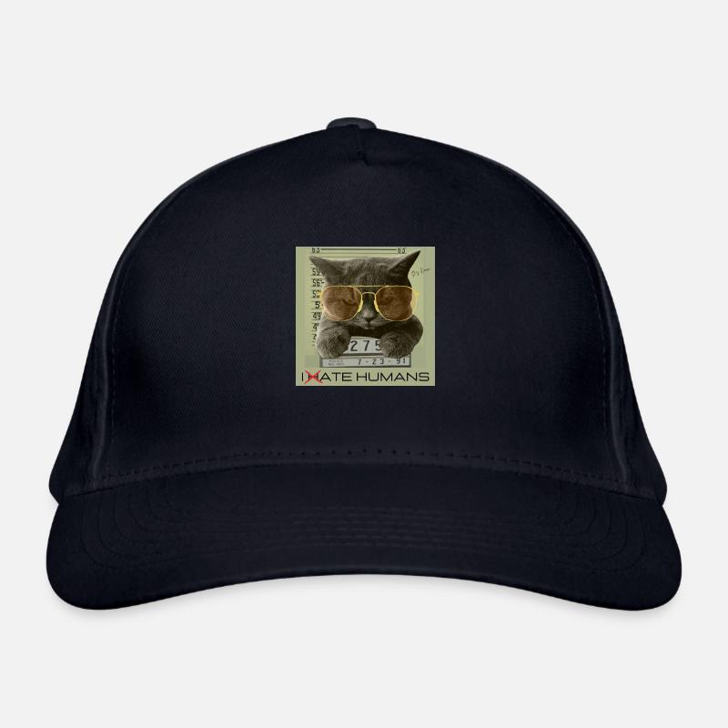 Angry cat Jeffrey Dahmer Casquette classique bio