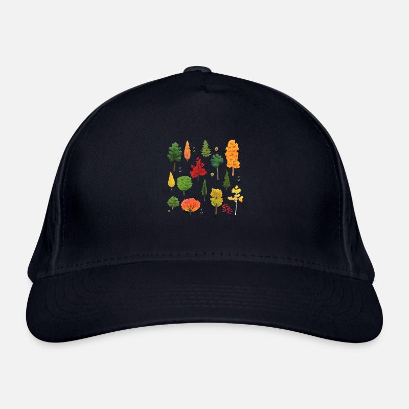 Trees Organic Baseball Cap