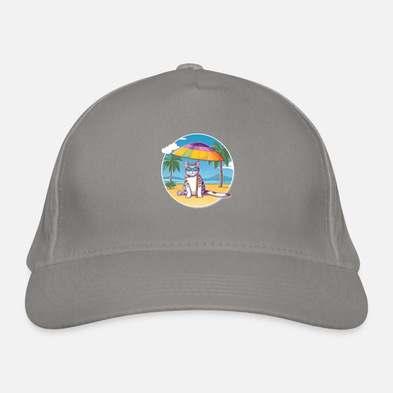 Chat de plage Casquette classique bio