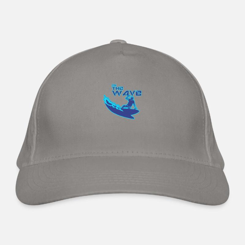 On the wave Organic Baseball Cap