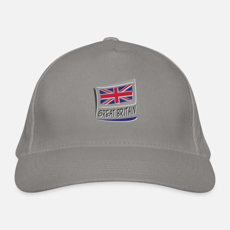 Great Britain Organic Baseball Cap