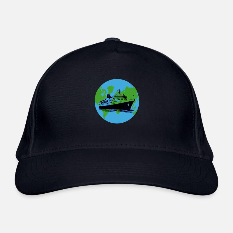 Ship Cruise Ship Organic Baseball Cap